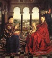 Die Jungfrau des Kanzlers Rolin Renaissance Jan van Eyck